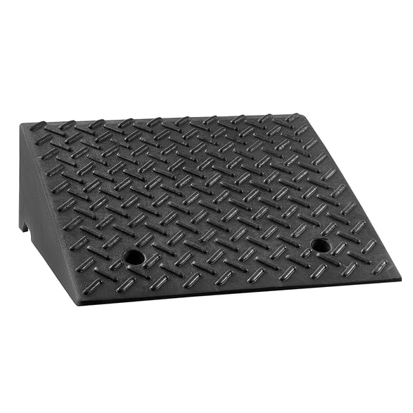 Uppfartsramp 49x49x18 cm Svart Tålig Gummi-Plast