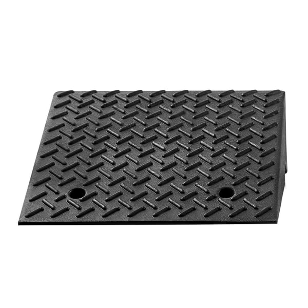 Uppfartsramp 49x49x18 cm Svart Tålig Gummi-Plast