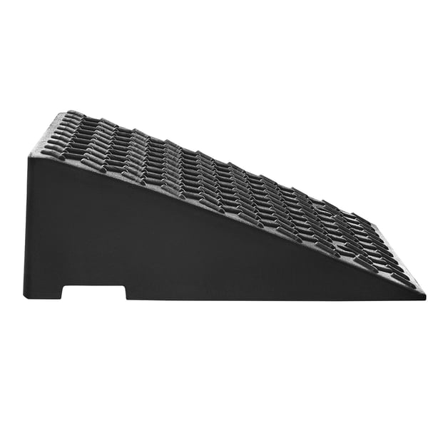 Uppfartsramp 49x49x18 cm Svart Tålig Gummi-Plast