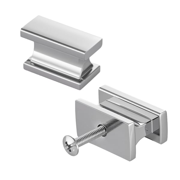 Skåpknoppar 36x15x20 mm Krom Zinklegering