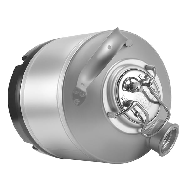 Keg-linjerengöringskit, 6,5L, 23,5x25x28,5 cm, rostfritt stål