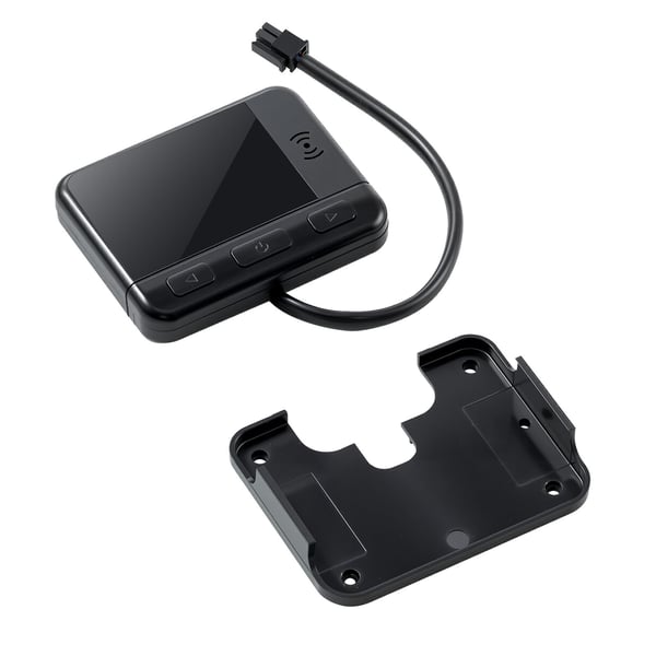 Diesel luftvarmer controller, 81x63x18 mm, LCD display, fjernbetjening