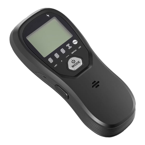 Søgedetektor, Elektronisk vægscanner 17x7,2x3,7 cm, Sort