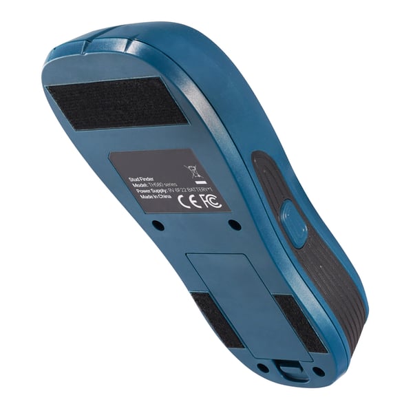 Stolpefinder, Elektronisk vægdetektor til stolper, 17x7.2x3.7 cm, Blå