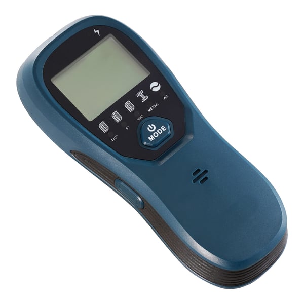 Stolpefinder, Elektronisk vægdetektor til stolper, 17x7.2x3.7 cm, Blå