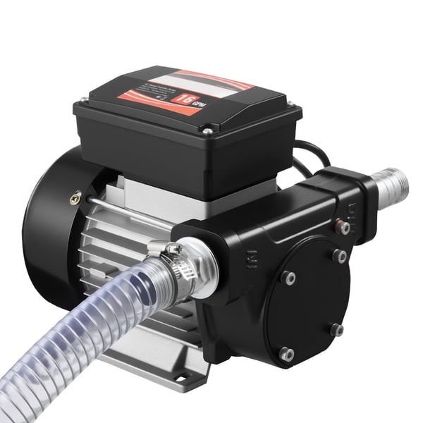 Öljynsiirtopumppu, 60 L/min, 230V, valurauta, sähköinen polttoaineen siirtopumppu