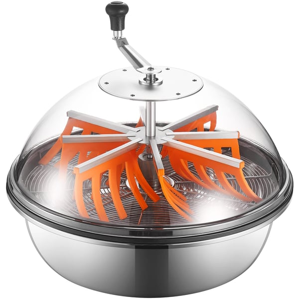 Bud Leaf Bowl Trimmer, 60x60x53,5 cm, ruostumaton teräs, manuaalinen leikkauskone