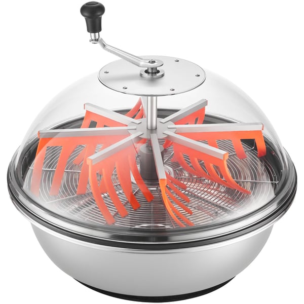 Bud Leaf Bowl Trimmer, 60x60x53,5 cm, ruostumaton teräs, manuaalinen leikkauskone