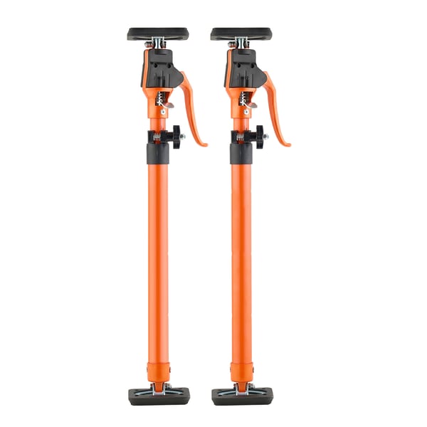 Støttestang, teleskopisk justerbar skabsløfter 2-pak, 64,5-115 cm, stål