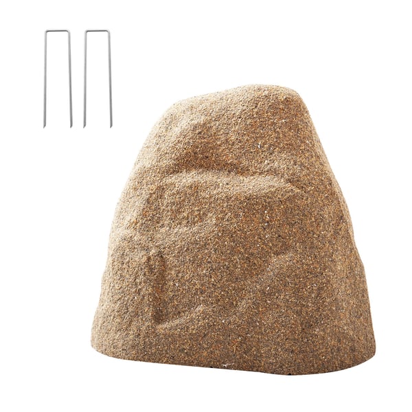 Keinokivisuojus, 22.5x29x28.5 cm, ruskea, maisemointiin