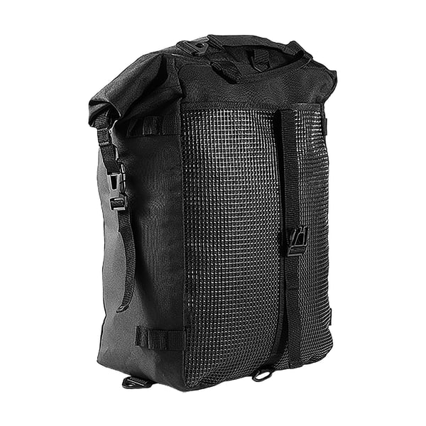 Motorcykel bagtaske, 45x30x20 cm, sort, vandtæt opbevaring