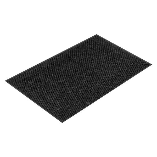 Dörrmatta, 152,4x91,4 cm, Grå, Kraftig matta