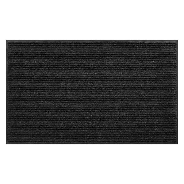 Dörrmatta, 152,4x91,4 cm, Grå, Kraftig matta