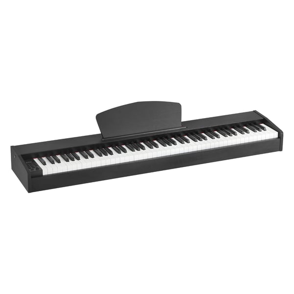 Digitaalinen piano, 88 täysin painotettua kosketinta, musta, sähköinen koskettimisto