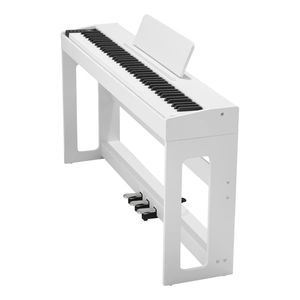 Digitaalinen piano, 88 täysin painotettua kosketinta, valkoinen