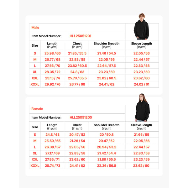 Pullover hættetrøje XX-Large fleece langærmet sort, varm fleece