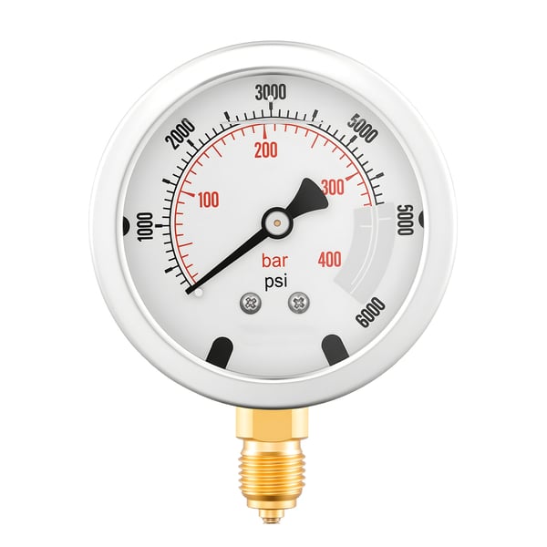 Hydraulisk tryktest-sæt, 5 manometre 20 koblinger 4 lynkoblinger 3 slanger, 1,6x3,2 m, hydraulisk manometersæt