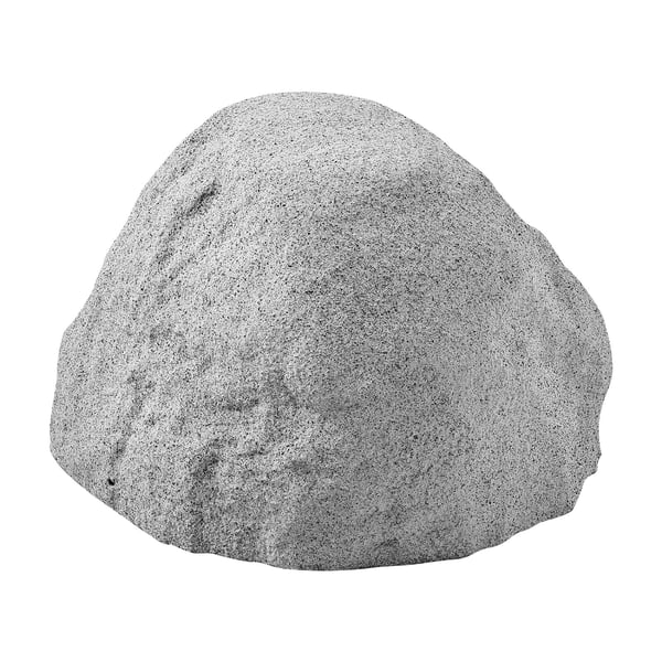 Keinotekoinen kiven suojus, 46x39x28 cm, harmaa, polyhartsia, maisemointikoriste