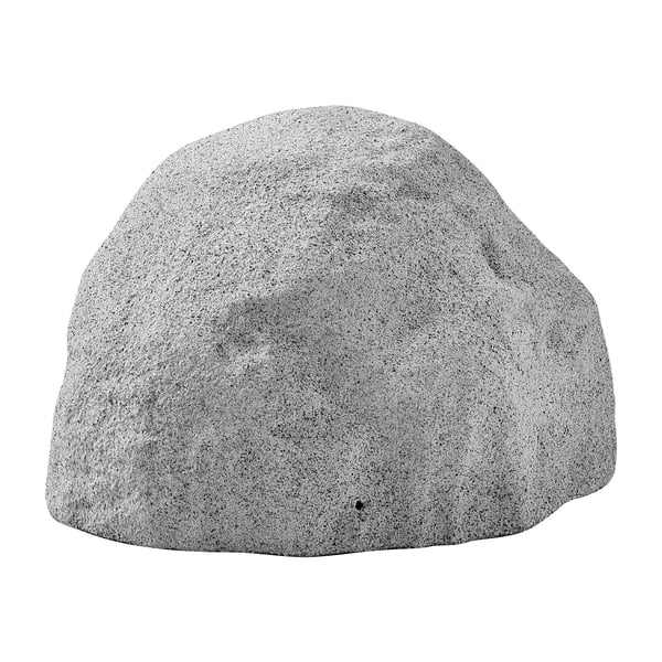Keinotekoinen kiven suojus, 46x39x28 cm, harmaa, polyhartsia, maisemointikoriste