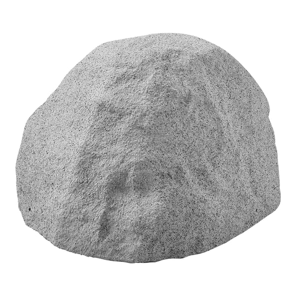 Keinotekoinen kiven suojus, 46x39x28 cm, harmaa, polyhartsia, maisemointikoriste