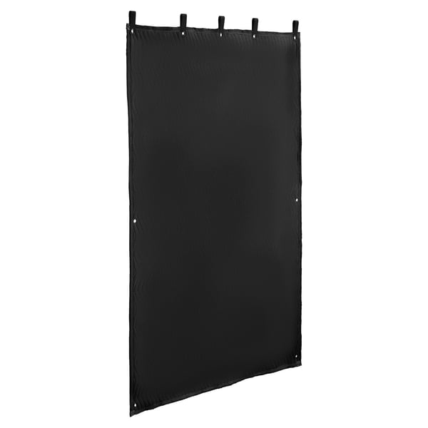 Ljuddämpande filt 203,2x121,9 cm svart, ljudisolerande gardin