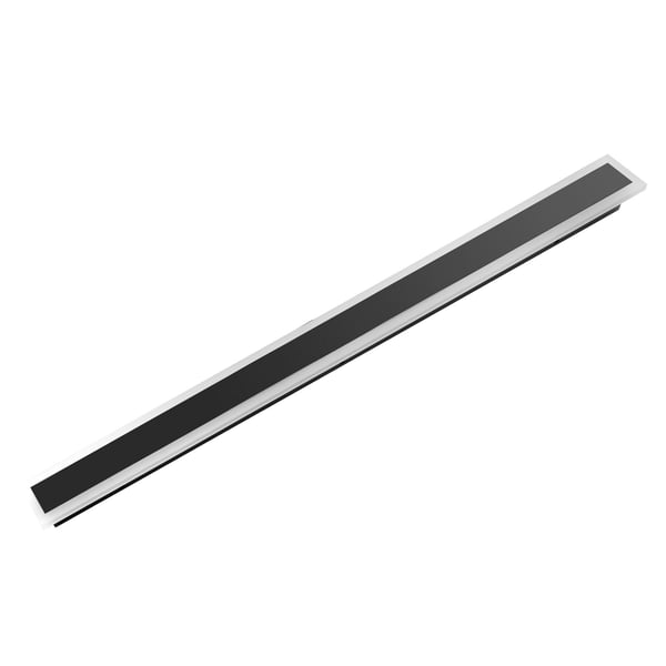 Utomhus vägglampa, 1200x8x5 cm, varmvit, vattentät aluminium