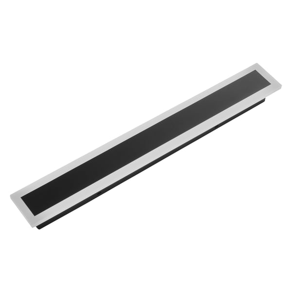 Utomhus vägglampa, 60x8x5 cm, varmvit, vattentät aluminium