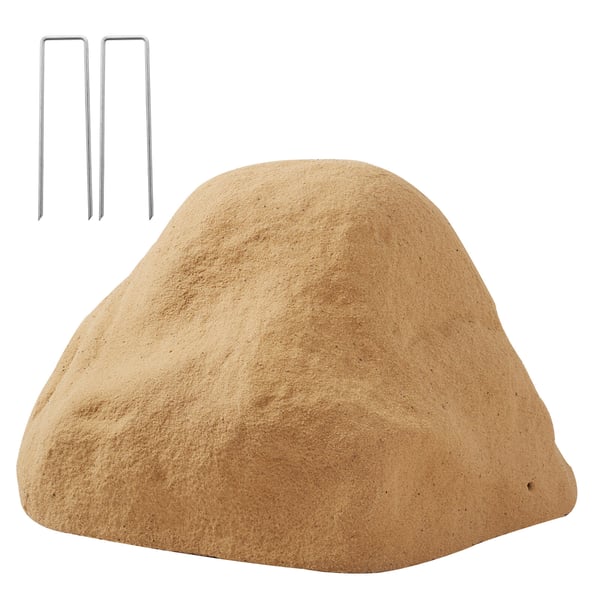 Konstgjord stentäckning, 41x39x26 cm, Sand, Polyresin trädgårdsdekoration