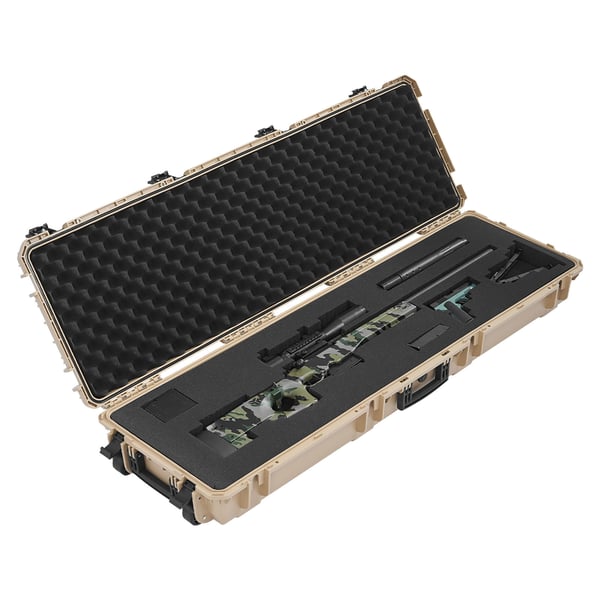 Rifletaske, 139.1x43.5x18.8 cm, Khaki, Vandtæt opbevaring