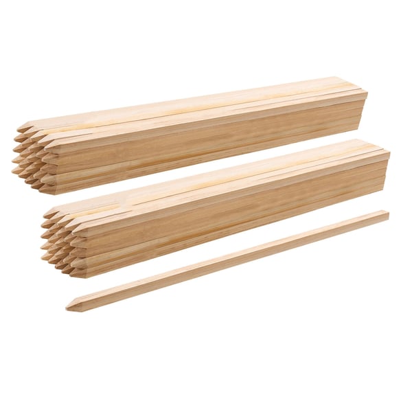 Trädgårdspinnar, 19,1x19,1x91,4 cm, furu, växtstöd Trädgårdspinnar, 19,1x19,1x91,4 cm, furu, växtstöd