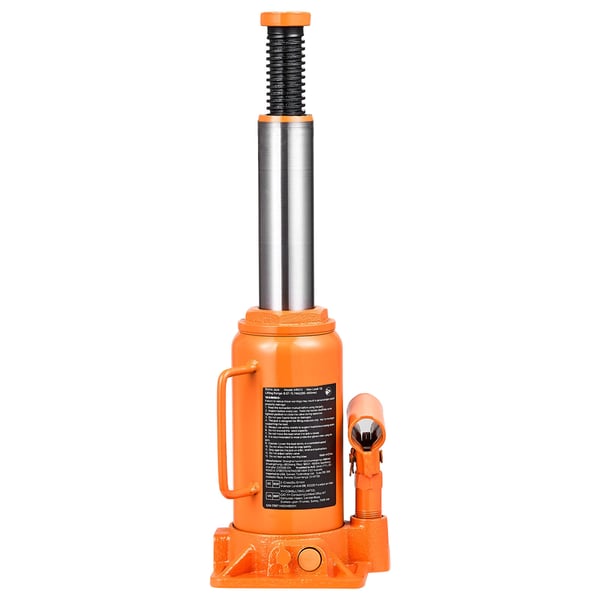 Hydraulisk donkraft 205x400 mm orange kraftig stål