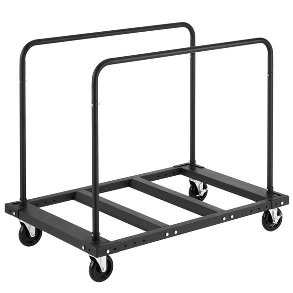 Gipsskivevagn, 115,2x74,6x99,2 cm, Svart, Stål
