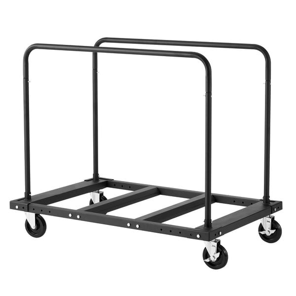 Gipsskivevagn, 115,2x74,6x99,2 cm, Svart, Stål