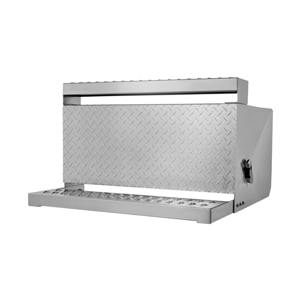 Laststeg Verktygslåda, 79x77x48.5 cm, Aluminium, Förvaring