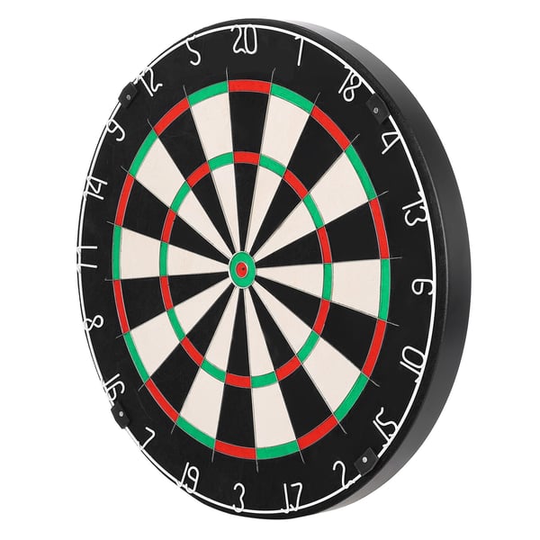 Dartskive, 45x3,8 cm, Sisalfiber