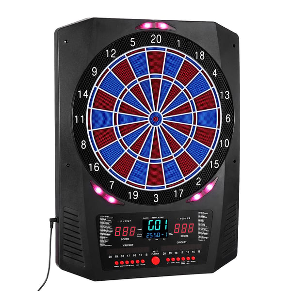 Elektronisk dartskive, 61x46,2x5 cm, LED-pointtavle, plast