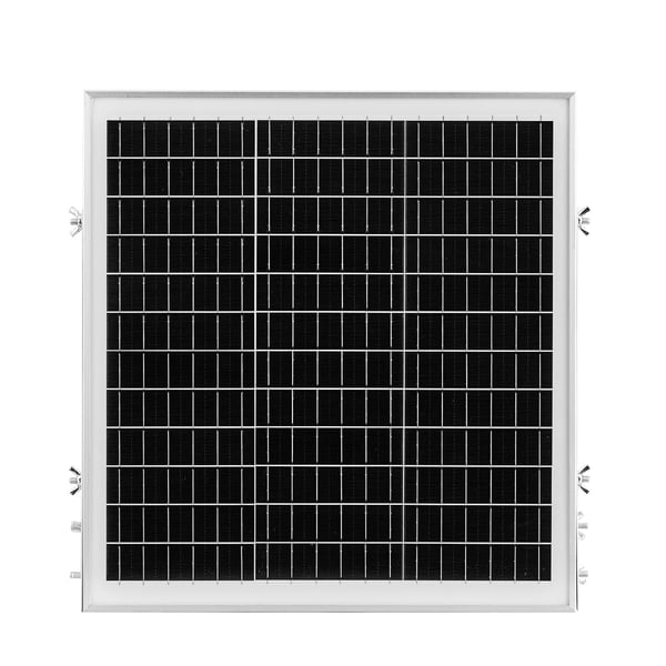 Aurinkopaneelin akkulaturi, 20W 12V MPPT, 39.1x33x32 cm, valkoinen, vedenpitävä
