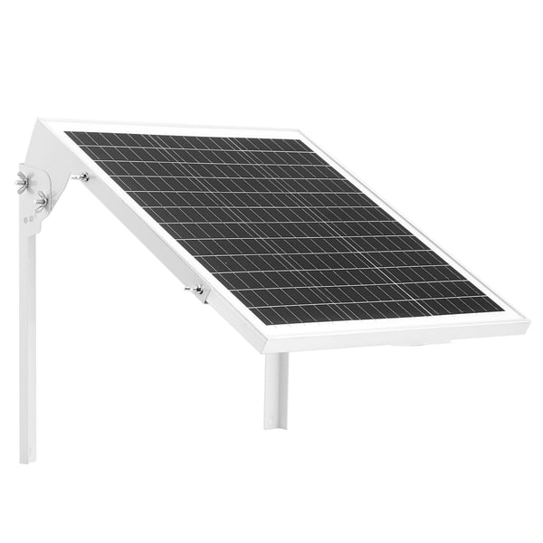 Aurinkopaneelin akkulaturi, 20W 12V MPPT, 39.1x33x32 cm, valkoinen, vedenpitävä