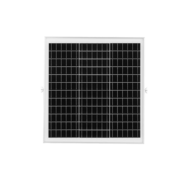 Solpanel batterioplader, 373x370x20 mm, 20W 12V, vandtæt