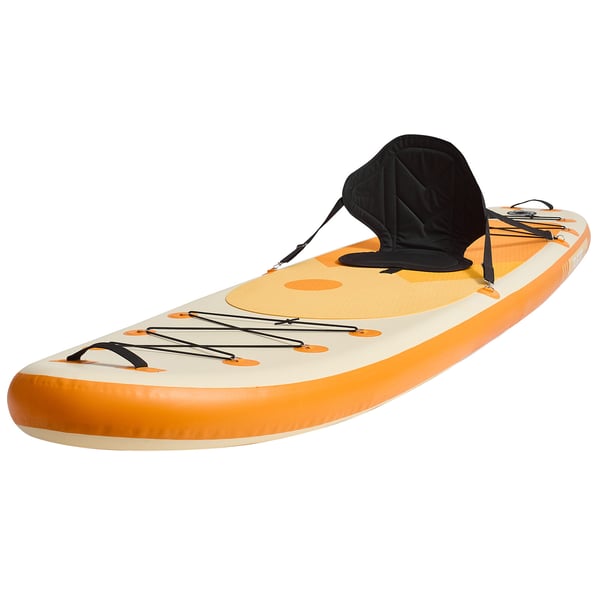 Oppustelig paddleboard 323x84x15 cm med sæde, ultralet SUP