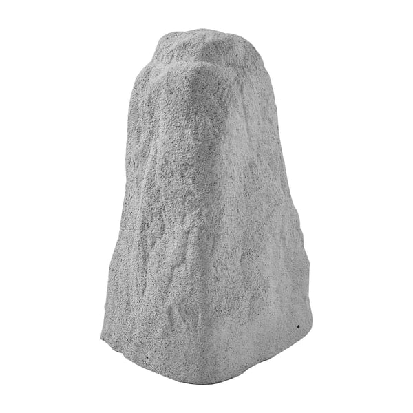 Keinotekoinen kiven suojus, 35.5x39x59.5 cm, harmaa, polyhartsia, puutarhasomiste