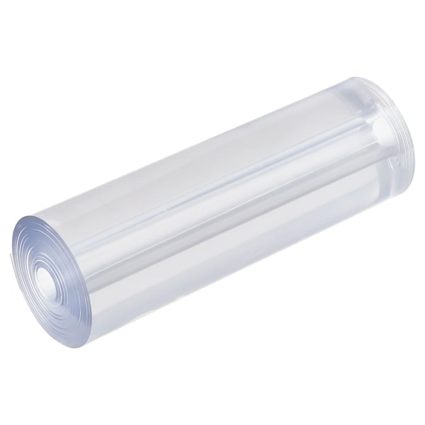 PVC-liuskeverho, 2.1x0.9x0.2 cm, kirkas, lämpöeristävä