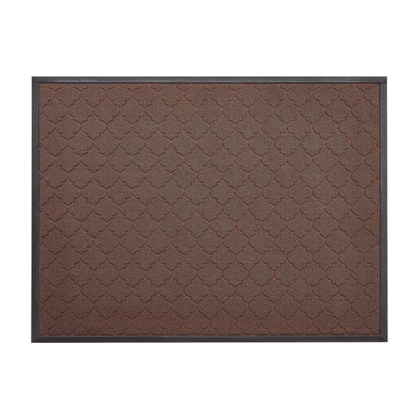 Dörrmatta, 1194x889x7 mm, Brun, Tålig tvättbar matta