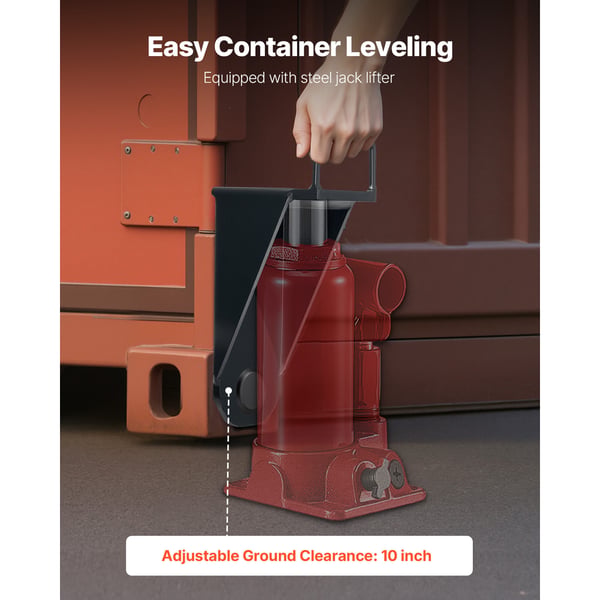 Container Jack Lug, 28x11.4x20.5 cm, Stål