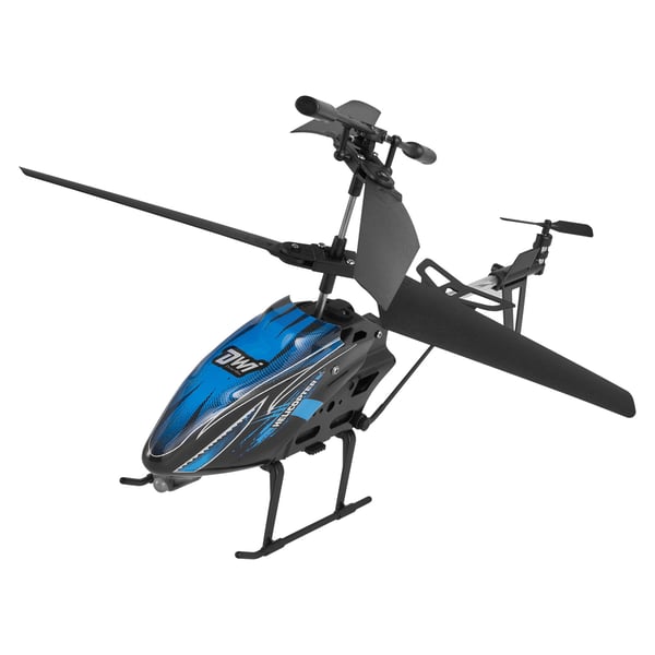 RC Helikopter, 23x19,5x12 cm, Blå, Fjärrstyrd Leksak