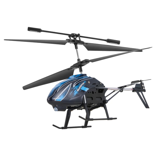 RC Helikopter, 23x19,5x12 cm, Blå, Fjärrstyrd Leksak