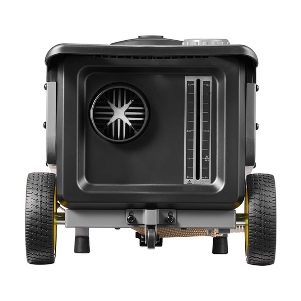 Diesel-ilmalämmitin, 8KW kannettava Bluetooth-ohjaus, 56.6x40x32.1 cm, musta, lämmityslaite