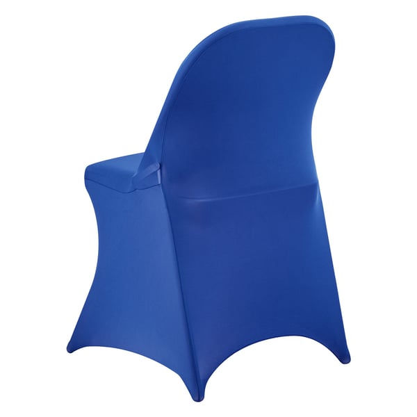 Tuolinpäälliset, 50 kpl, 45x46x77 cm, sininen, polyesteri spandex