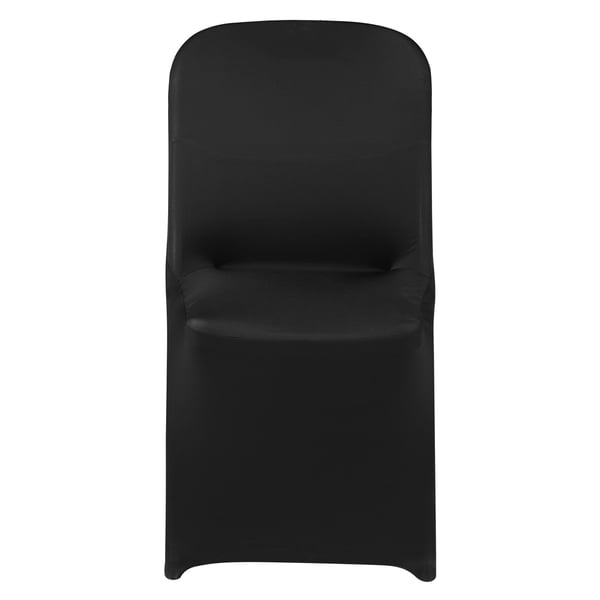 Stolsöverdrag, 30-pack, 46x50x86 cm, Svart, Polyester Spandex