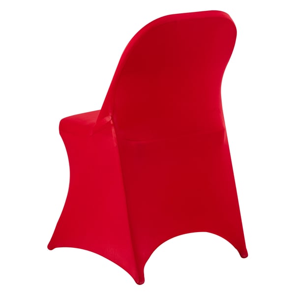 Stolbetræk, 50-pak, 45x46x77 cm, Rød, Polyester Spandex